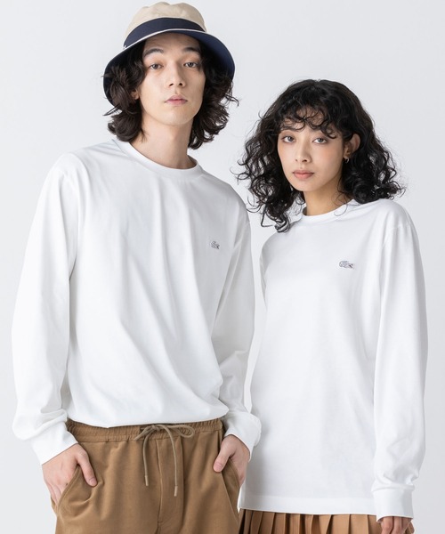 【新品未使用・タグ付き】ラコステ スムースロングスリーブTシャツ 38 ホワイト LACOSTE（ラコステ） 長袖Tシャツ 2 ホワイト メンズ : ZOZOTOWN Yahoo