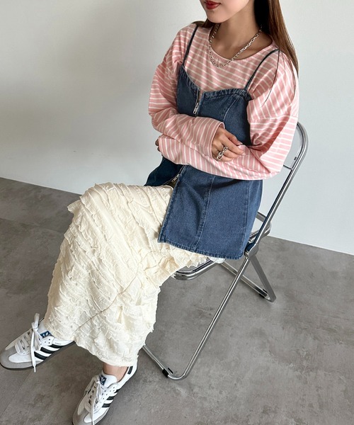 「apres jour mignon」 タイトスカート SMALL アイボリー レディース_画像2