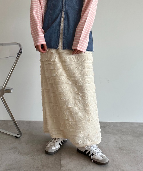 「apres jour mignon」 タイトスカート SMALL アイボリー レディース_画像5