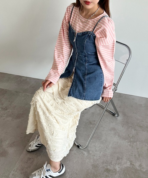 「apres jour mignon」 タイトスカート SMALL アイボリー レディース_画像8