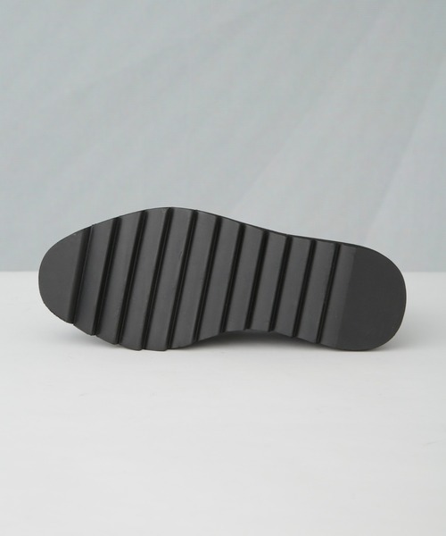 「NANO universe」 ローファー M ブラック メンズ_画像5