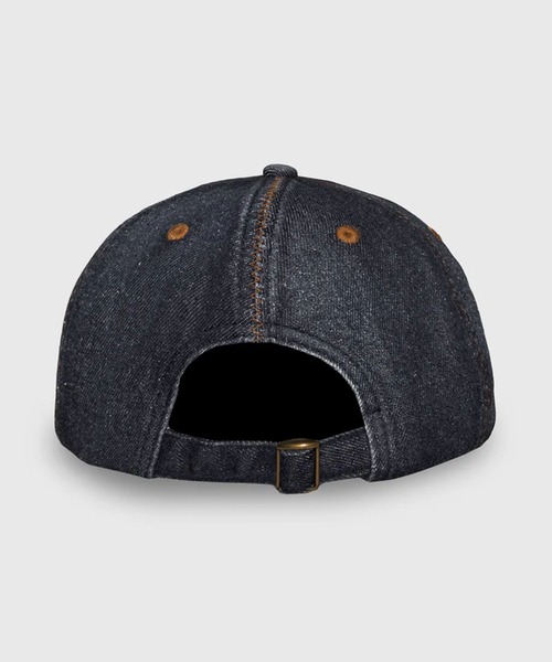 PLEASURES（プレジャーズ） キャップ 帽子 ZIG ZAG DENIM CAP フラット