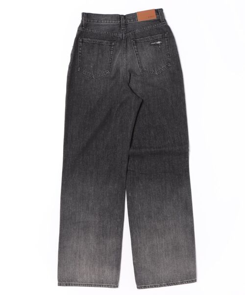 [EVRIS] Denim брюки SMALL черный женский 