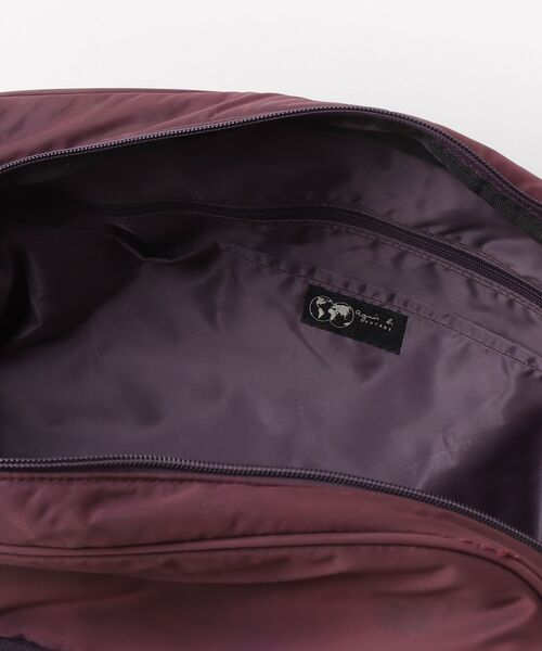 「agnes b． VOYAGE」 ボストンバッグ - パープル レディース_画像4