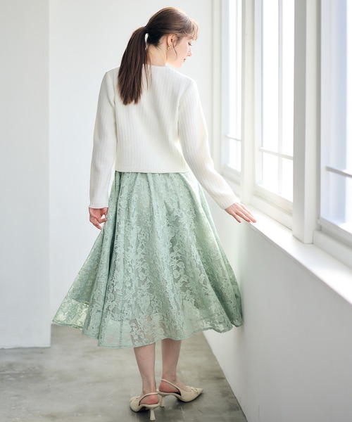 12Twelve Agenda（トゥエルブ アジェンダ） スカート レースフレア