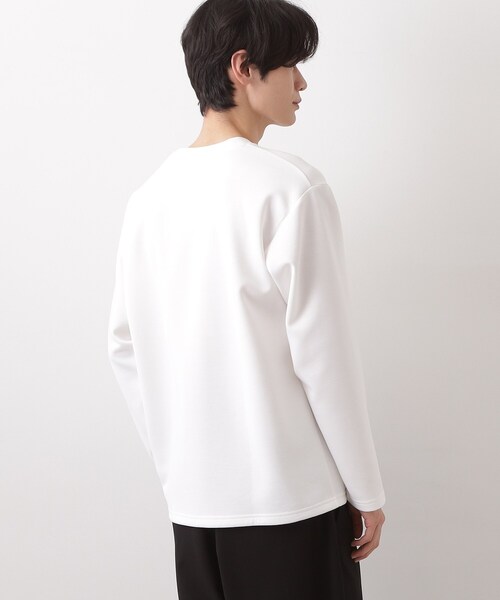THE SHOP TK tシャツ 「さりげないワンポイント」ダンボール刺繍