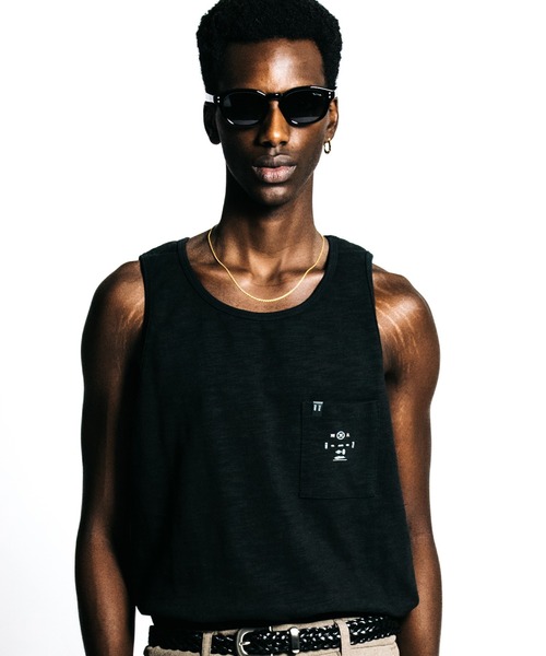 CRIMIE（クライミー） タンクトップ HEAVY OZ SLUB POCKET TANK TOP