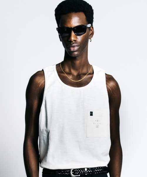 CRIMIE（クライミー） タンクトップ HEAVY OZ SLUB POCKET TANK TOP