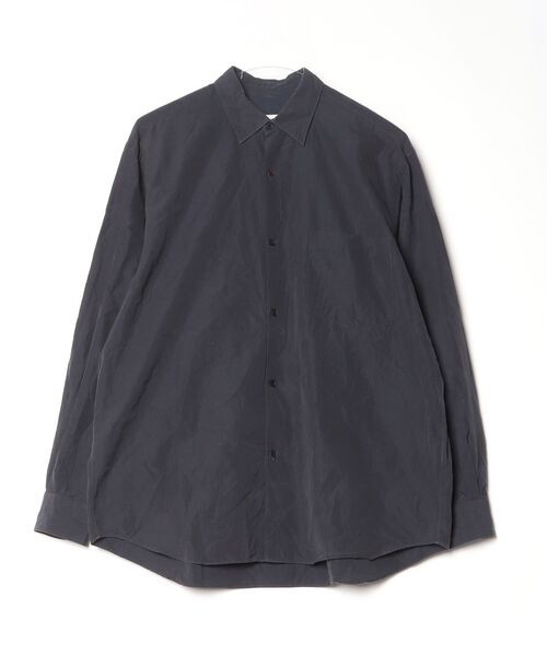 COMOLI（コモリ） 長袖シャツ - ネイビー メンズ : ZOZOTOWN Yahoo!店