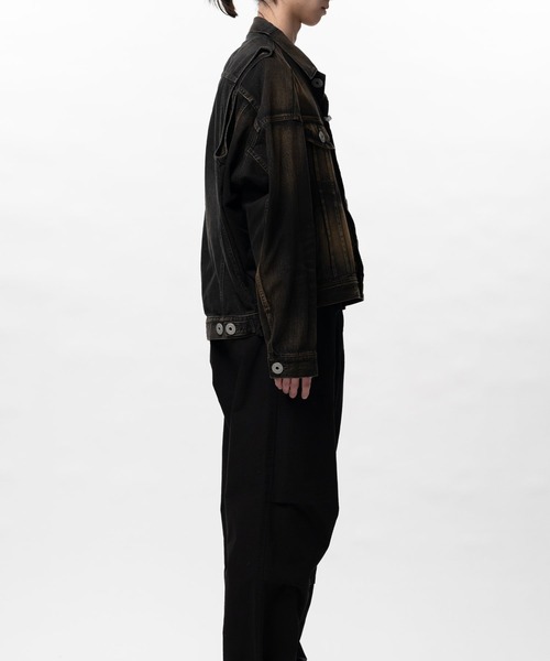 デニムジャケット gジャン 「MIHARAYASUHIRO/ミハラヤスヒロ」A16BL023 DENIM JACKET メンズの画像