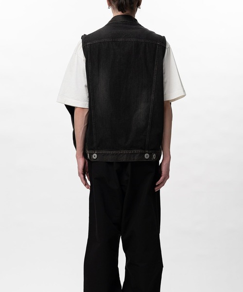 デニムジャケット gジャン 「MIHARAYASUHIRO/ミハラヤスヒロ」A16BL023 DENIM JACKET メンズの画像
