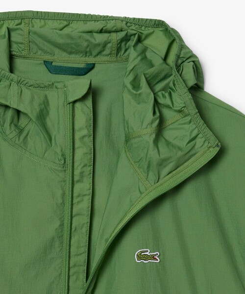 LACOSTE（ラコステ） ナイロンジャケット 軽量 撥水 ワッシャー加工