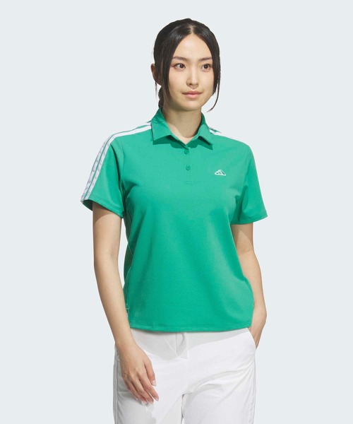 adidas（アディダス） ポロシャツ ポロ スリーストライプス