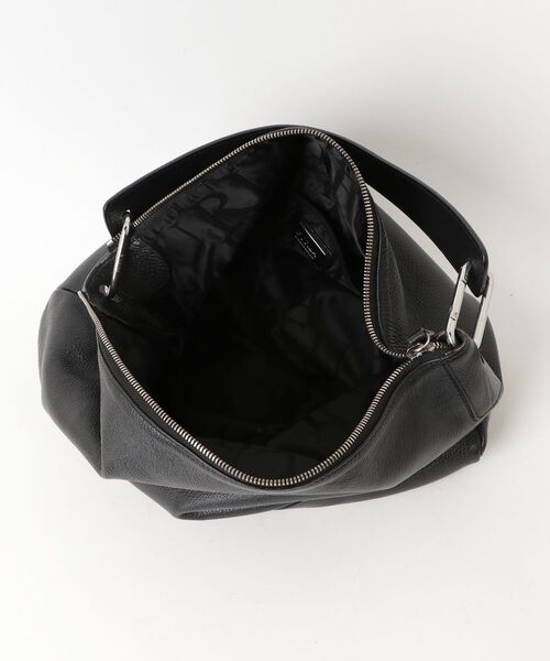 「FURLA」 ワンポイントハンドバッグ - ブラック レディース