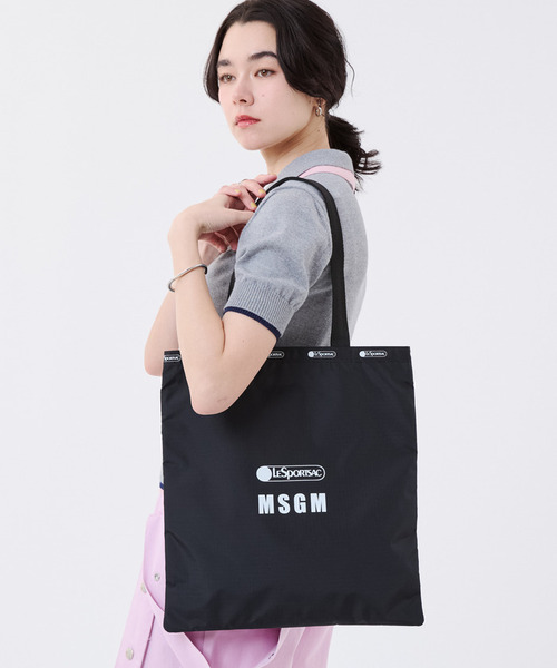 LeSportsac（レスポートサック） トートバッグ MSGM LG EMERALD TOTE