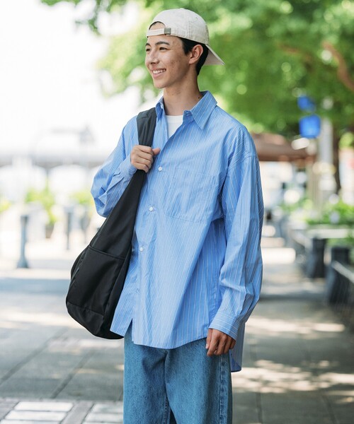 FREAK'S STORE（フリークスストア） 長袖シャツ MEDIUM ブルー系その他