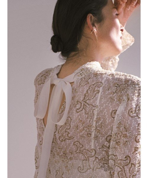 「styling/」 長袖ワンピース 0 カーキ レディース_2