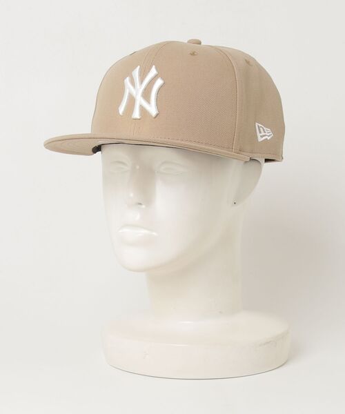 NEW ERA（ニューエラ） キャップ 7 5/8 ベージュ メンズ : ZOZOTOWN