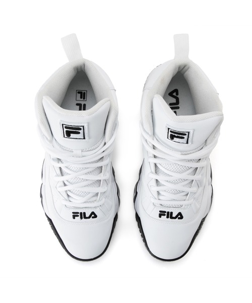 「FILA」 ハイカットスニーカー 25.5cm ブラック メンズ_画像2