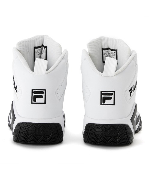「FILA」 ハイカットスニーカー 25.5cm ブラック メンズ_画像3