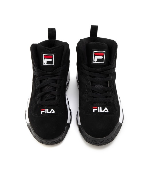 「FILA」 ハイカットスニーカー 25.5cm ブラック メンズ_画像7