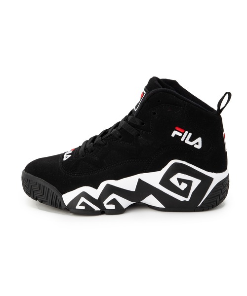「FILA」 ハイカットスニーカー 25.5cm ブラック メンズ_画像9