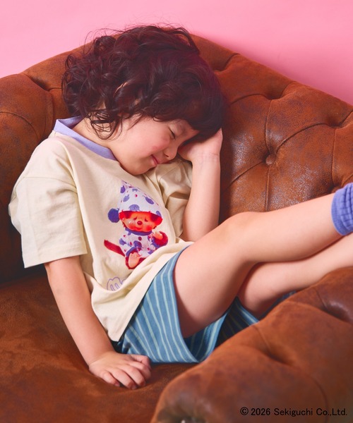pairmanon（ペアマノン） パジャマ 「モンチッチ」ユニセックス 配色