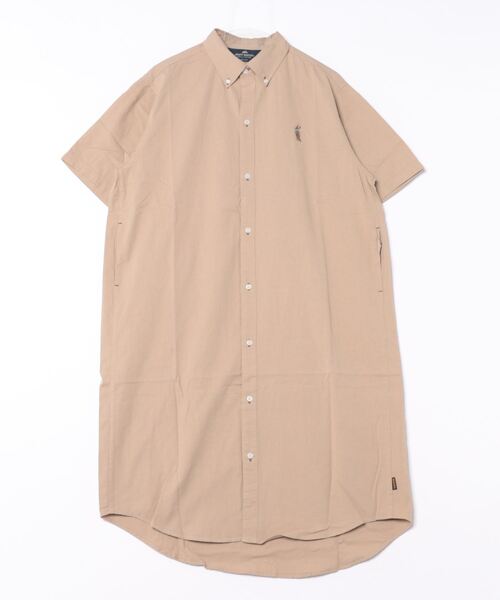 「KRIFF MAYER Lady's Collection」 7分袖ワンピース LARGE チャコール レディース_画像7