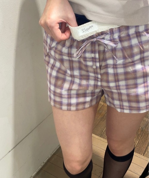 JEANASIS（ジーナシス） パンツ 「25quee」ガラアソートショートパンツ