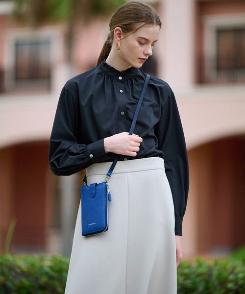「DRESSTERIOR」 長袖ブラウス 38 ホワイト レディース_5