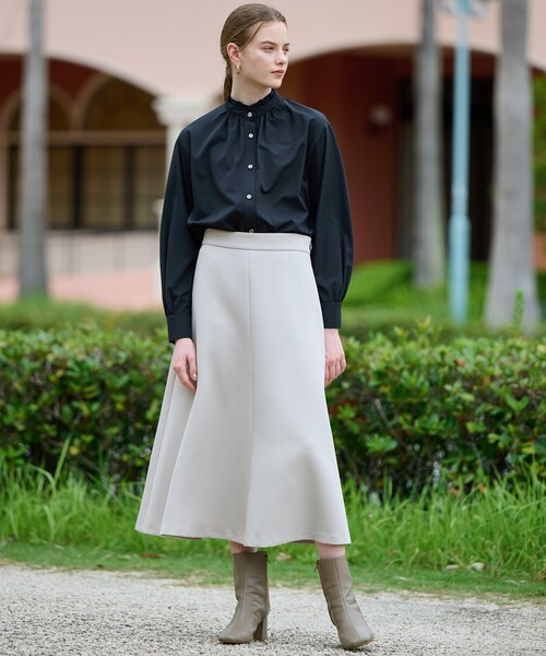 「DRESSTERIOR」 長袖ブラウス 38 ホワイト レディース_6
