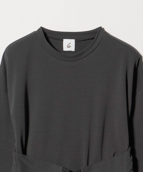 6 tシャツ 「6(ROKU)」コルセットビスチェ ロングスリーブトップス