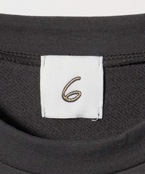 6 tシャツ 「6(ROKU)」コルセットビスチェ ロングスリーブトップス