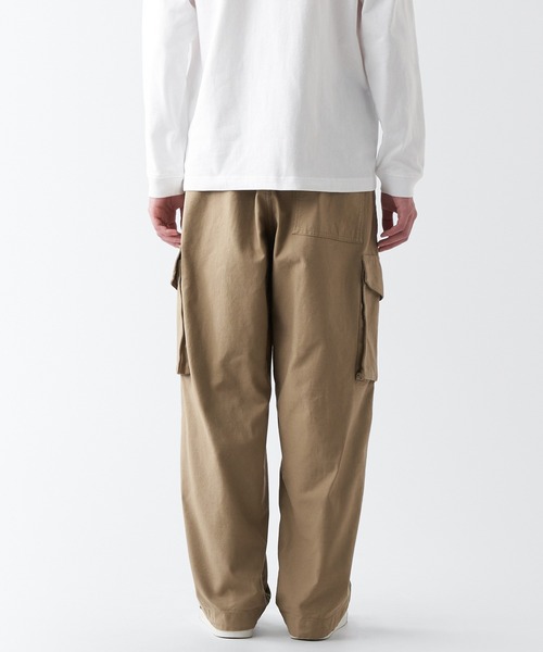 無印良品（MUJI） カーゴパンツ X-LARGE ライトベージュ メンズ