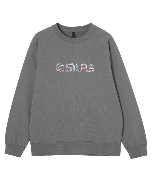 「SILAS」 スウェットカットソー M ブラック メンズ_画像2