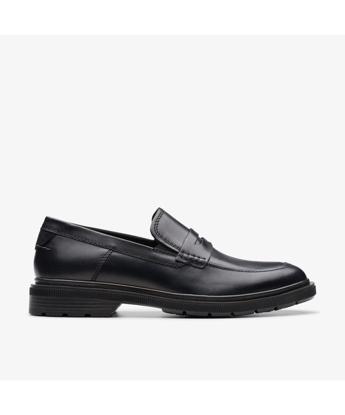 Clarks（クラークス） ローファー UK7 ブラック メンズ : ZOZOTOWN
