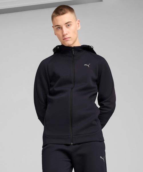 PUMA（プーマ） パーカー メンズ エヴォストライプ フルジップ