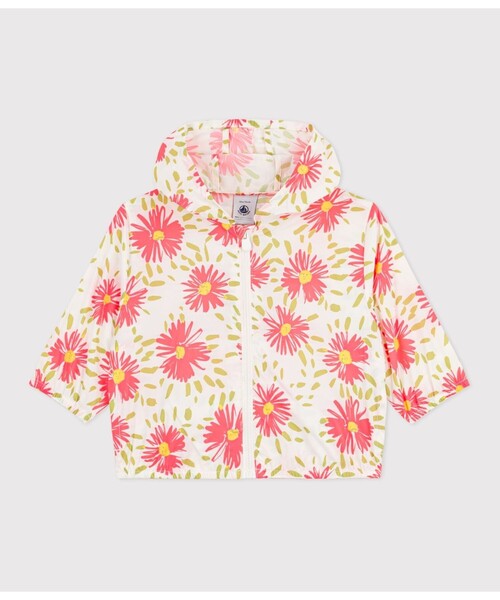 PETIT BATEAU（プチバトー） マウンテンパーカー アウター プリント 