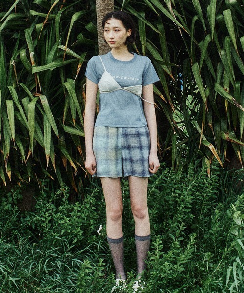 定価17,600円　leinwande Skin Contact Tシャツ leinwande（ラインヴァンド） tシャツ 半袖 Skin Contact Knitted Tee
