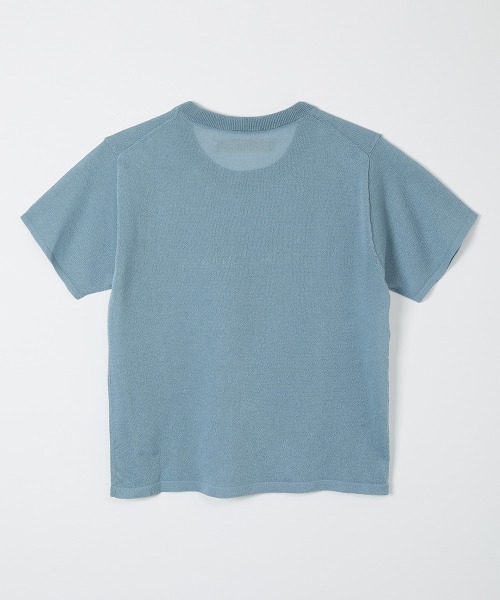 leinwande（ラインヴァンド） tシャツ 半袖 Skin Contact Knitted Tee