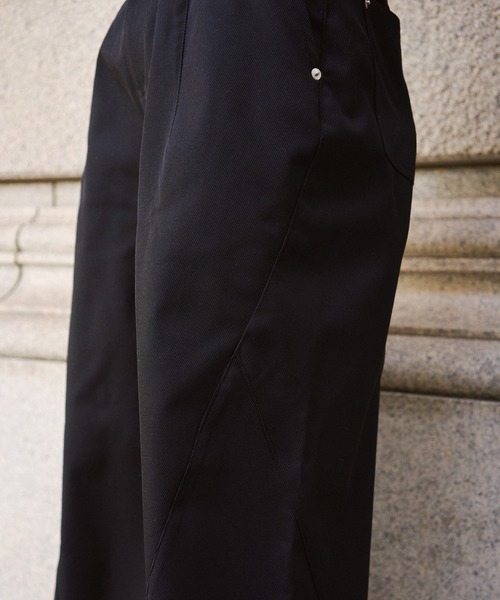 Camphor wood スラックス SMALL ブラック メンズ : ZOZOTOWN Yahoo!店