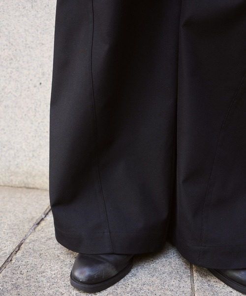 Camphor wood スラックス SMALL ブラック メンズ : ZOZOTOWN Yahoo!店
