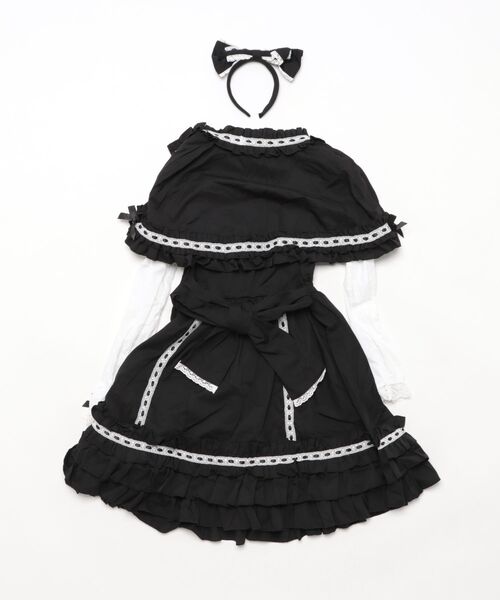 「BODYLINE」 半袖ワンピース M ブラウン レディース_画像2