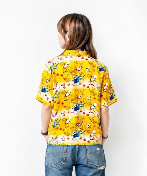 PANDIESTA（パンディエスタ） アロハシャツ tシャツ シャークパンダ