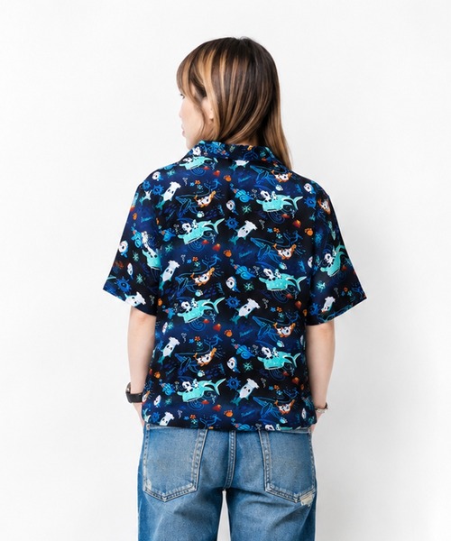 PANDIESTA（パンディエスタ） アロハシャツ tシャツ シャークパンダ