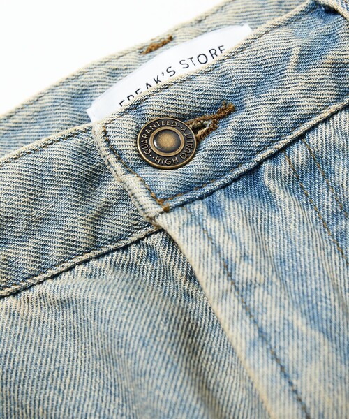 「FREAK'S STORE」 デニムパンツ MEDIUM ネイビー メンズ_画像4