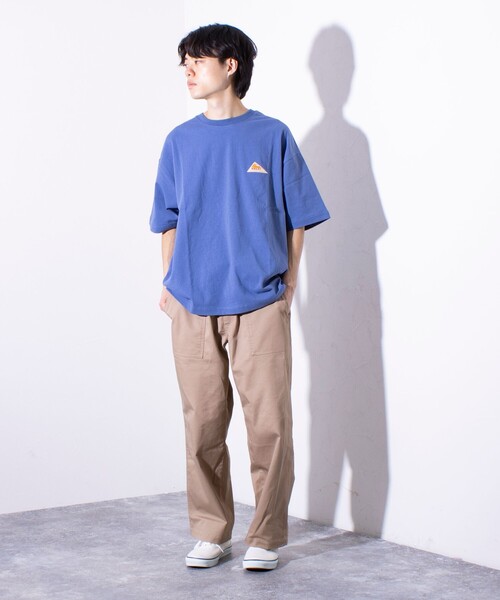 「KELTY」 半袖Tシャツ L ブルー メンズ_画像2