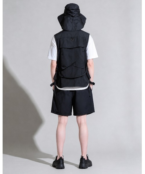 「CALIFORNIA OUTFITTERS」 ベスト X-LARGE ブラック メンズ_画像6