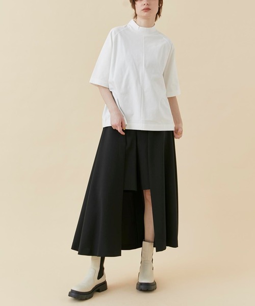 「A + TOKYO」 半袖Tシャツ FREE ブラック レディース_画像4