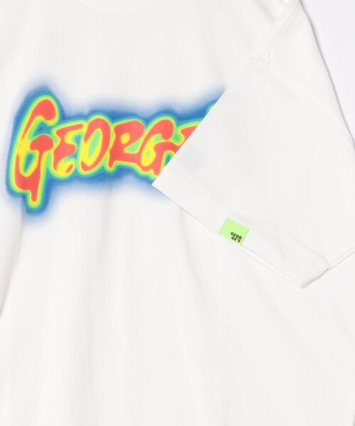 「GEORGE'S」 半袖Tシャツ MEDIUM ネイビー メンズ_画像6